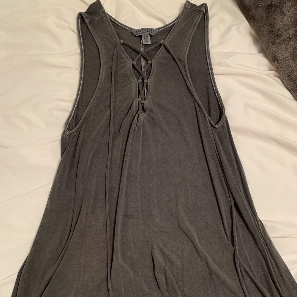 AE Lace-Up Soft & Sexy Tank